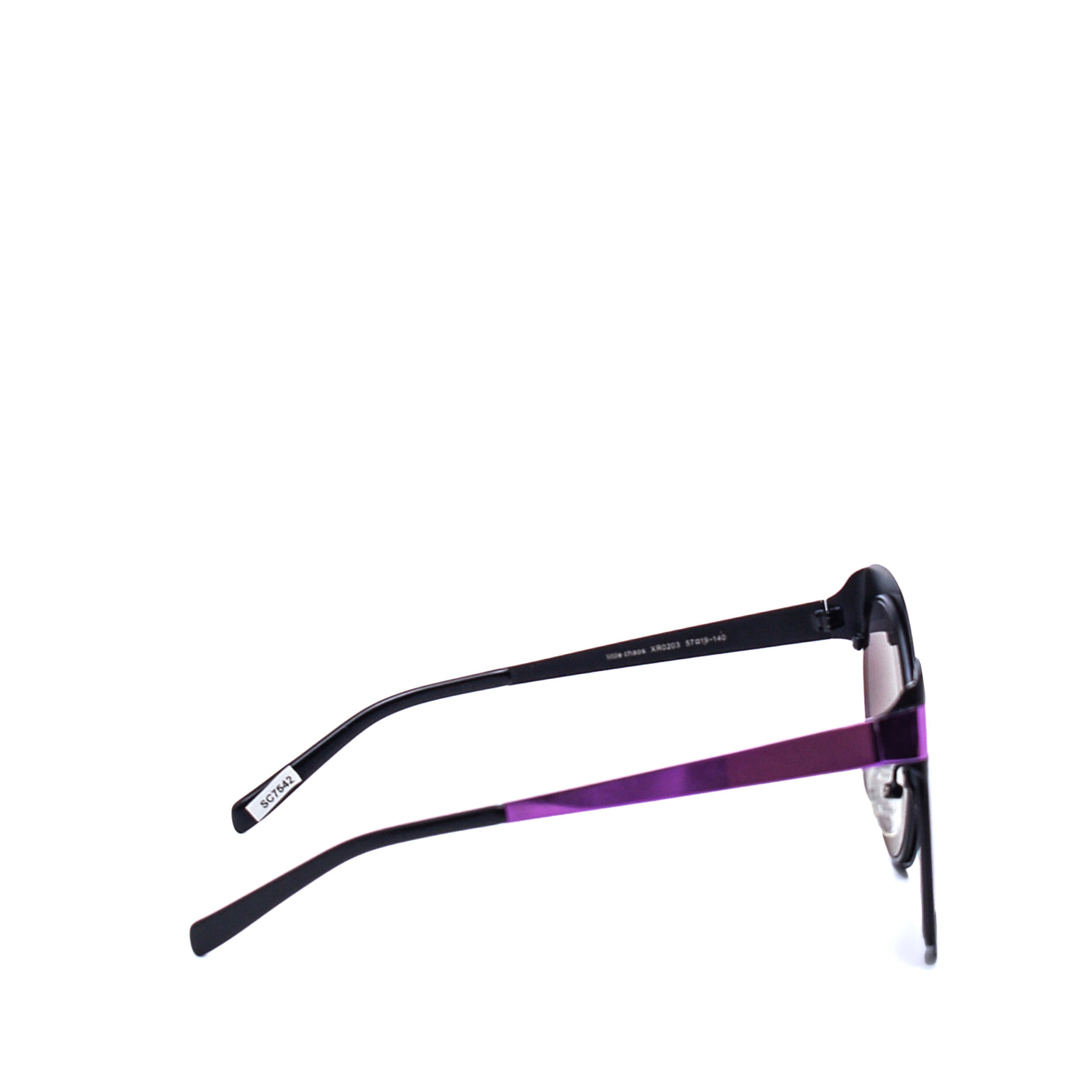 Fas - Purple&Black Cat Eye Sunglasses / 5719